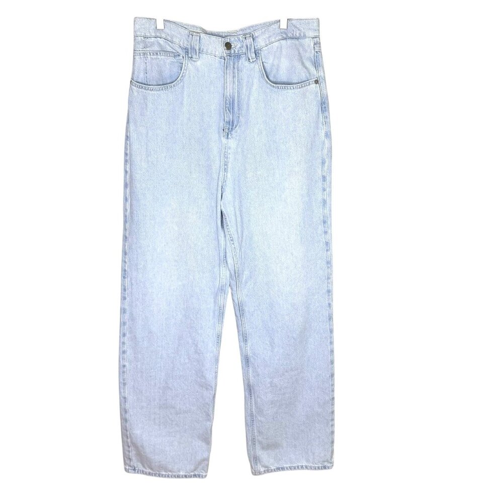 Zara Light Blue Flare & Wide Leg Jeans